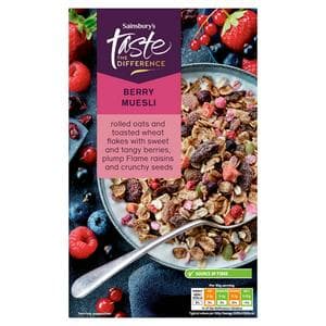 Sainsbury's Berry Muesli, Taste the Difference 500g