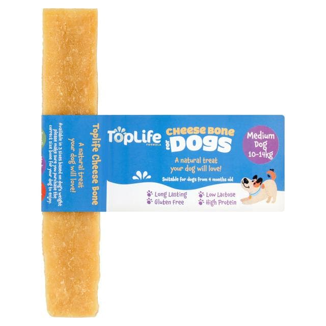 TopLife Formula Cheese Bone Medium Dog Treat 10-14kg 70g - gallery image 1