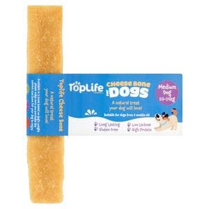 TopLife Formula Cheese Bone Medium Dog Treat 10-14kg 70g