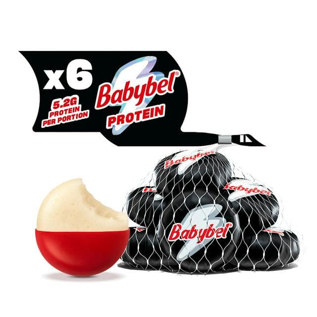 Mini Babybel 6 x Protein Cheese Snacks 20g - gallery image 1