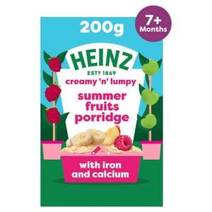Heinz Baby Food Summer Fruits Porridge 7+ Months 200g