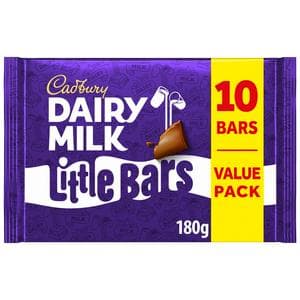 Cadbury Dairy Milk Chocolate Little Bars Multipack x10 180g
