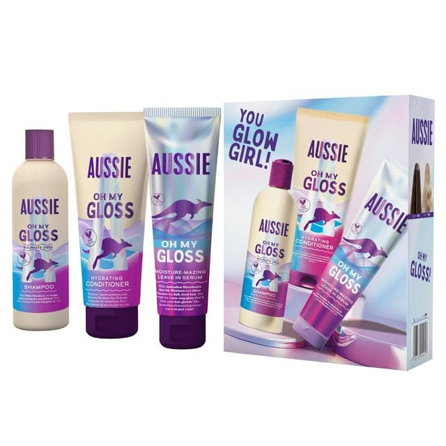 Aussie Oh My Gloss Hydrating Haircare Gift Set - gallery image 1