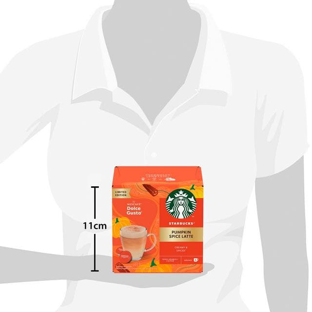 Starbucks 12 x Pumpkin Spice Latte by Nescafé Dolce Gusto Coffee Pods, Limited Edition - gallery image 2