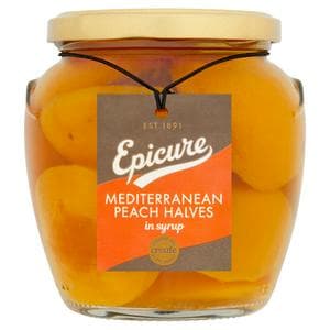 Epicure Mediterranean Peach Halves in Syrup 540g