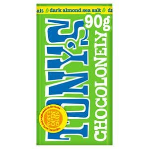 Tony's Chocolonely Dark Almond Sea Salt 90g