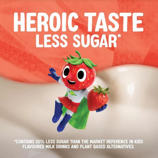 Alpro Kids Soya Strawberry Long Life Dairy Free Drink 200ml - gallery image 2