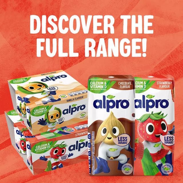 Alpro Kids Soya Strawberry Long Life Dairy Free Drink 200ml - gallery image 6