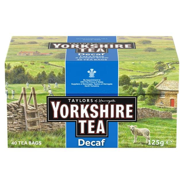 Taylors of Harrogate Yorkshire Decaf Tea Bags x40 125g - gallery image 1