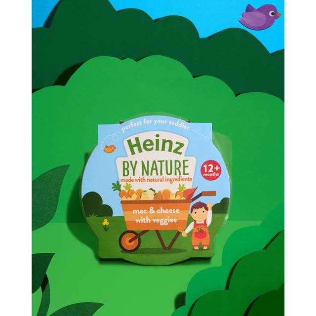 Heinz By Nature Mac & Cheese with Veggies Baby Food Tray 12+ Months 200g - gallery image 2