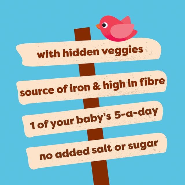 Heinz Little Beans with Hidden Veggies Baby Food 2 x 100g - gallery image 3