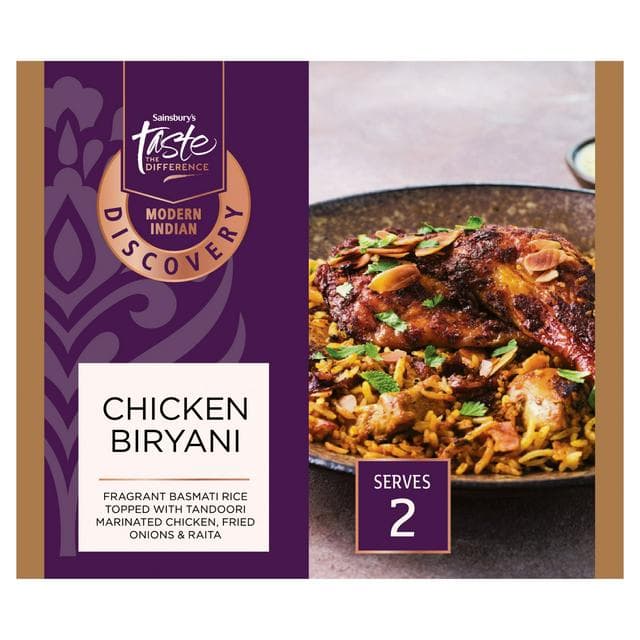 Sainsbury's Discovery 730g Chicken Biryani, Taste the Difference - gallery image 1