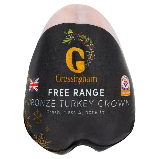 Gressingham Free Range Bronze Turkey Crown 1-3.5kg - gallery image 1