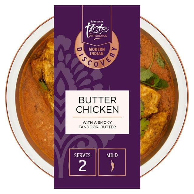 Sainsbury's Discovery 400g Butter Chicken, Taste the Difference - gallery image 1