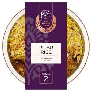 Sainsbury's Discovery 300g Pilau Rice with Fried Onions, Taste the Difference