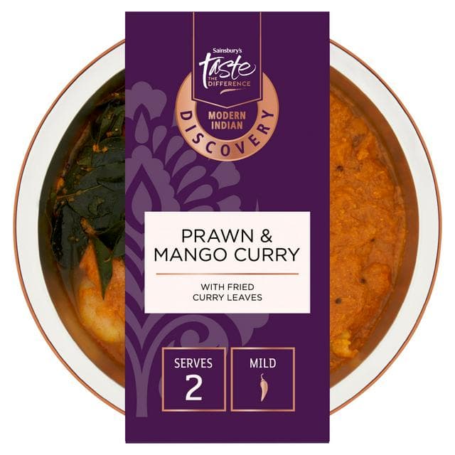 Sainsbury's Discovery 400g Prawn & Mango Curry, Taste the Difference - gallery image 1
