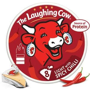 The Laughing Cow Chilli Cheese Spread Triangles x8 128g
