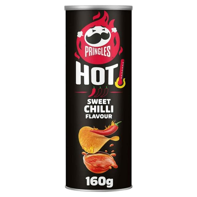 Pringles Hot Sweet Chilli Flavour 160g - gallery image 1
