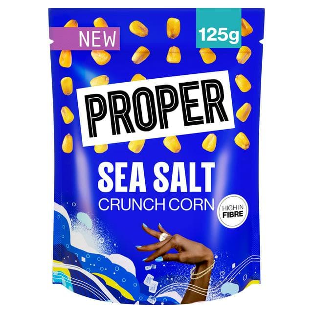 Proper Sea Salt Crunch Corn 125g - gallery image 1
