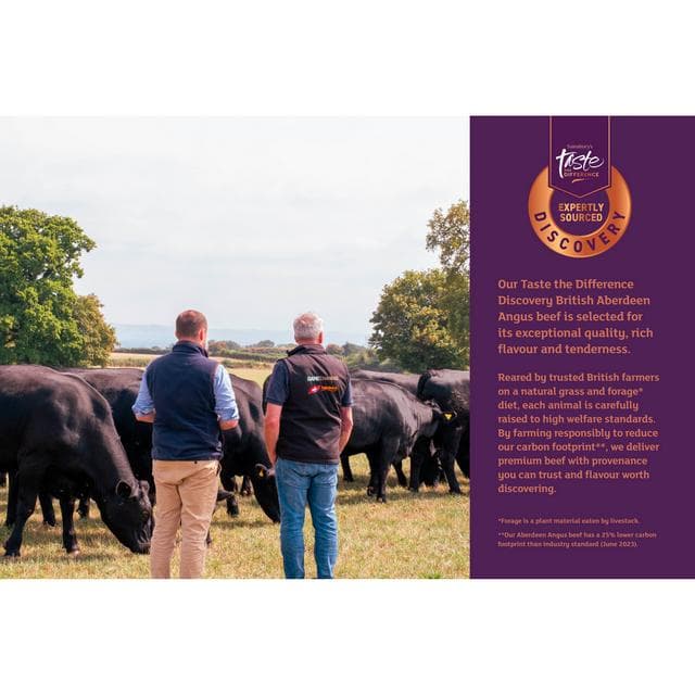 Sainsbury's Discovery 360g 35 Day Salt Dry Aged Thick Cut Aberdeen Angus Ribeye Steak, Taste the Difference - gallery image 5