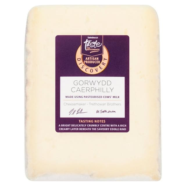 Sainsbury's Discovery 170g Gorwydd Caerphilly Cheese, Taste the Difference - gallery image 1