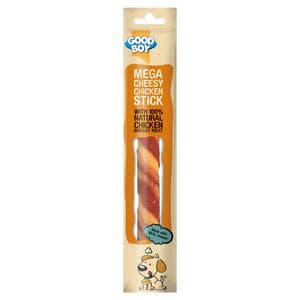 Good Boy Mega Cheesy Chicken Stick Dog Treats 110g