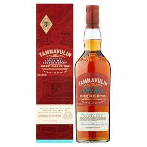 Tamnavulin Speyside Single Malt Scotch Whisky Sherry, Cask Edition 70cl