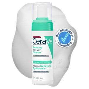 CeraVe Balancing Air Foam Foaming Facial Cleanser 148ml