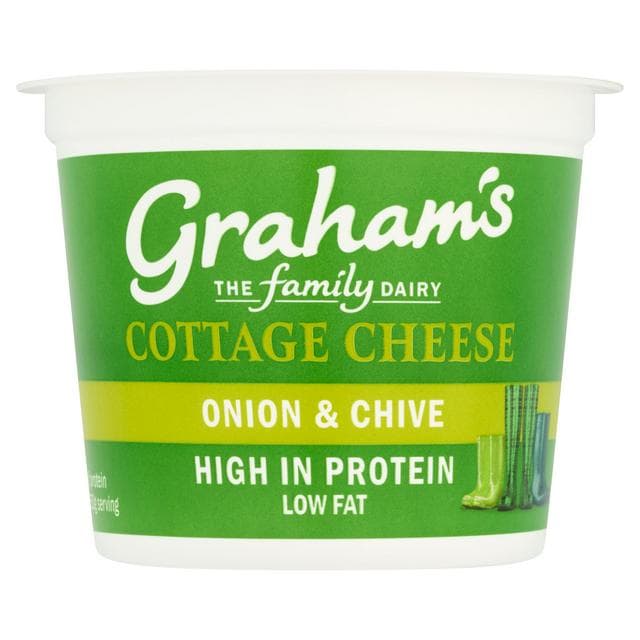 Graham's the Family Dairy Cottage Cheese Onion & Chive 300g - gallery image 1