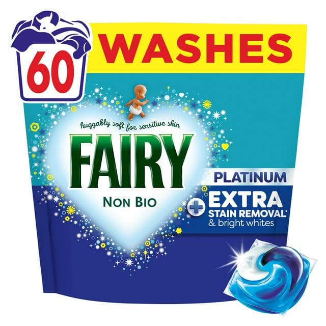 Fairy Non Bio Pods 60 Washes Washing Capsules - gallery image 1