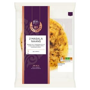 Sainsbury's 260g Kashmiri Masala Naan, Taste the Difference