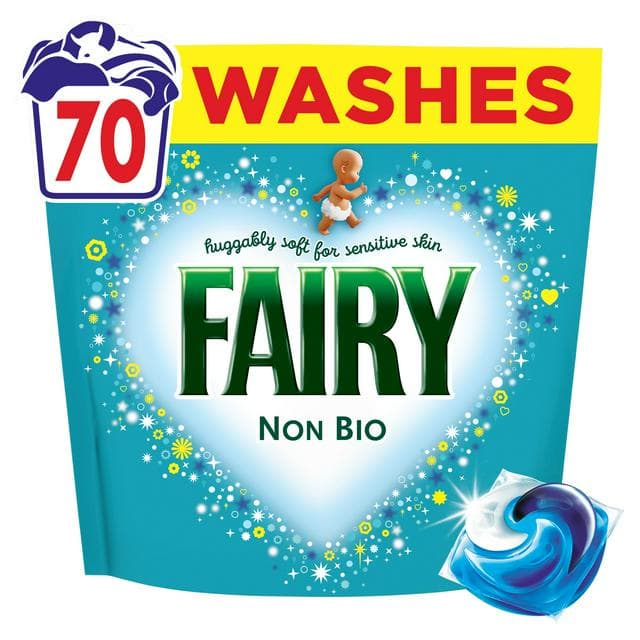Fairy Non Bio Pods Washing Capsules 70 Washes - gallery image 1