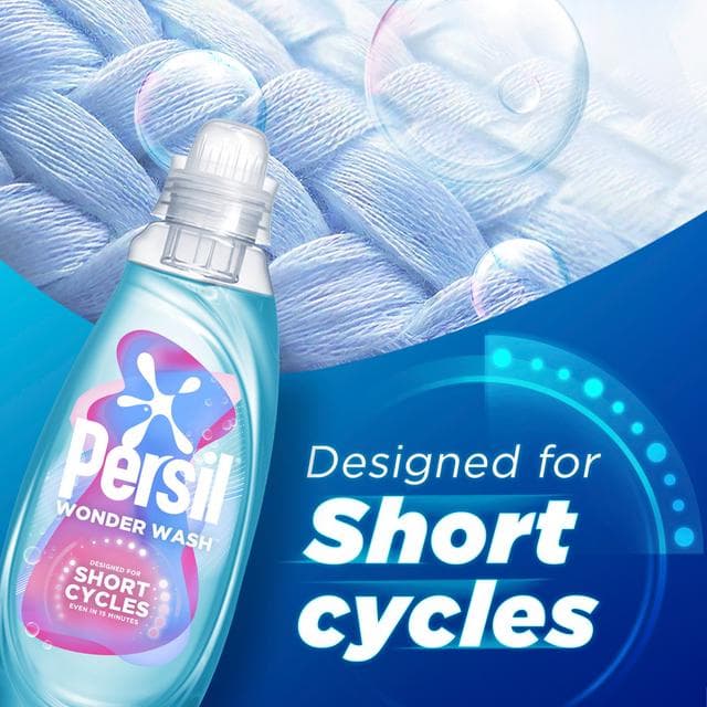 Persil Wonder Wash Liquid Detergent Sensitive Non Bio 55 Washes 1.485L - gallery image 5