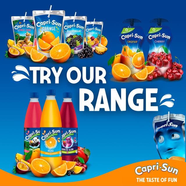 Capri Sun 4 x 200ml Zero Monster Alarm Kids Juice Drink - gallery image 3