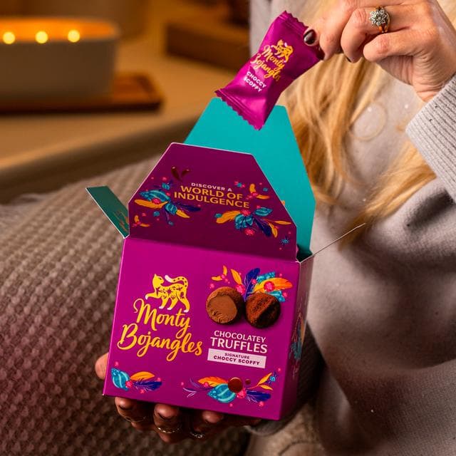 Monty Bojangles Chocolatey Truffles Signature Choccy Scoffy 225g - gallery image 3