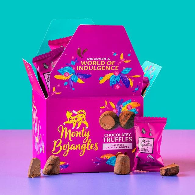 Monty Bojangles Chocolatey Truffles Signature Choccy Scoffy 225g - gallery image 3