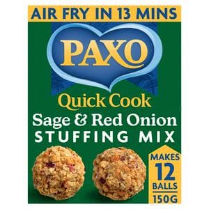 Paxo Quick Cook Sage & Red Onion Stuffing Mix 150g