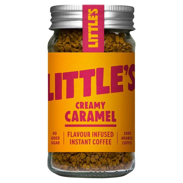 Little's Creamy Caramel Flavour Infused Instant Coffee 50g - gallery image 1