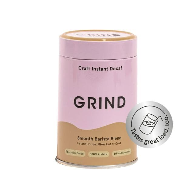 Grind Smooth Barista Blend Craft Instant Decaf 90g - gallery image 1