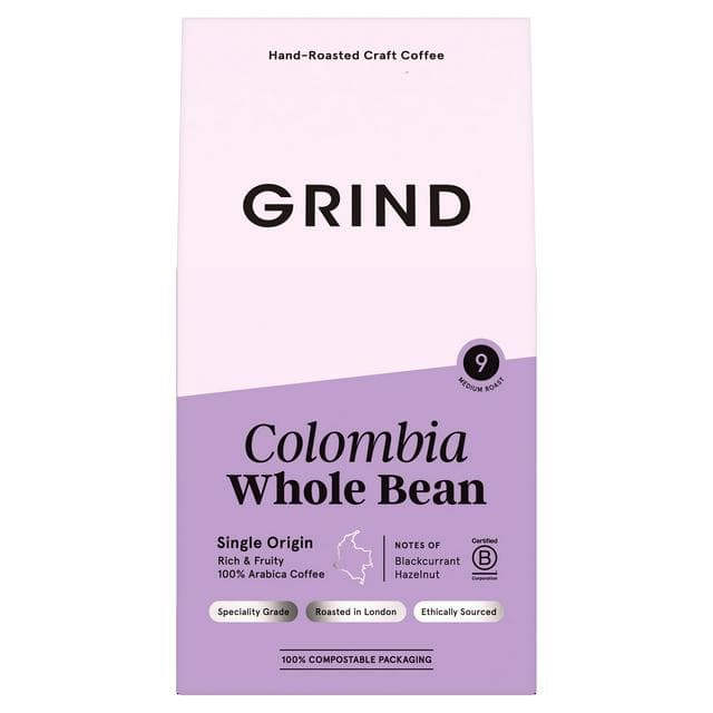 Grind Colombia Whole Bean 200g - gallery image 1