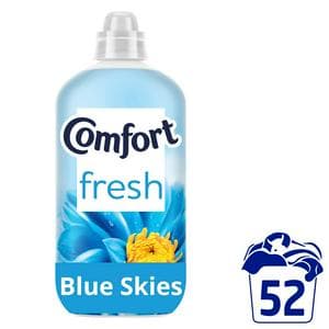 Comfort Fresh Fabric Conditioner Blue Skies 52 Washes 1.56L