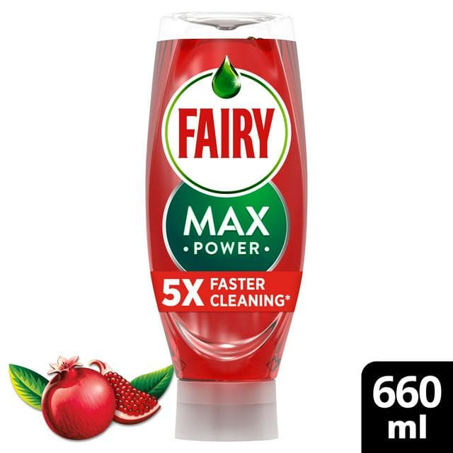 Fairy Max Power Washing Up Liquid 660ml - gallery image 1