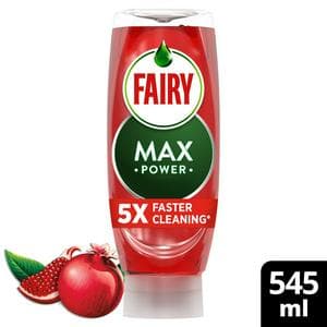 Fairy Max Power Washing Up Liquid 545ml