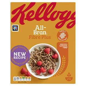 Kellogg's All Bran Fibre Plus Breakfast Cereal 500g
