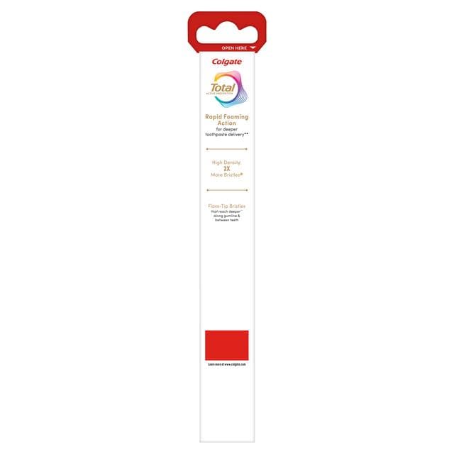 Colgate Total Foaming Clean Soft Manual Toothbrush - gallery image 2