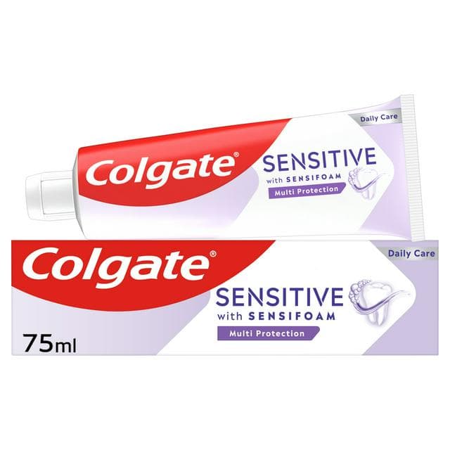 Colgate Sensitive with Sensifoam Multi Protection Toothpaste 75ml - gallery image 1