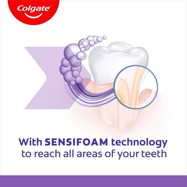 Colgate Sensitive with Sensifoam Multi Protection Toothpaste 75ml - gallery image 4