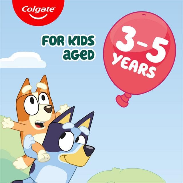 Colgate Kids 2-5 Years Bluey Extra Soft Manual Toothbrush x2 - gallery image 3