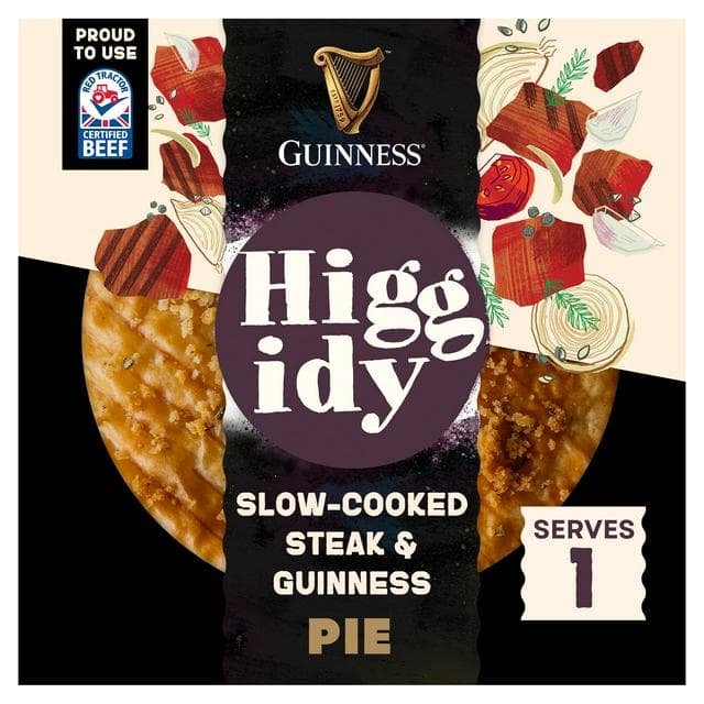 Higgidy Slow Cooked Steak & Guinness Pie with a Rosemary Sprinkle 200g - gallery image 1