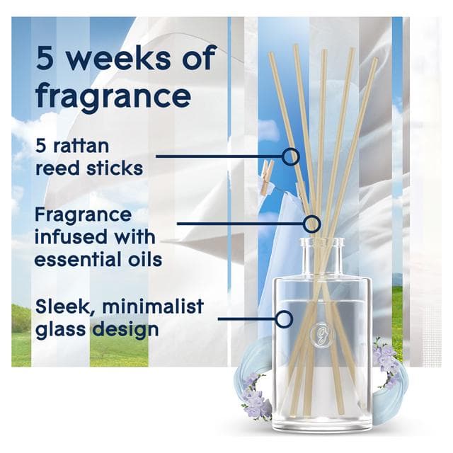 Glade Clean Linen Reed Diffuser 50ml - gallery image 3